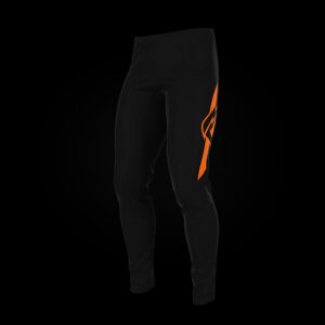 BMX Pants Titanium Black Orange