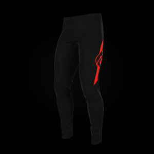 BMX Pants Titanium Black Red